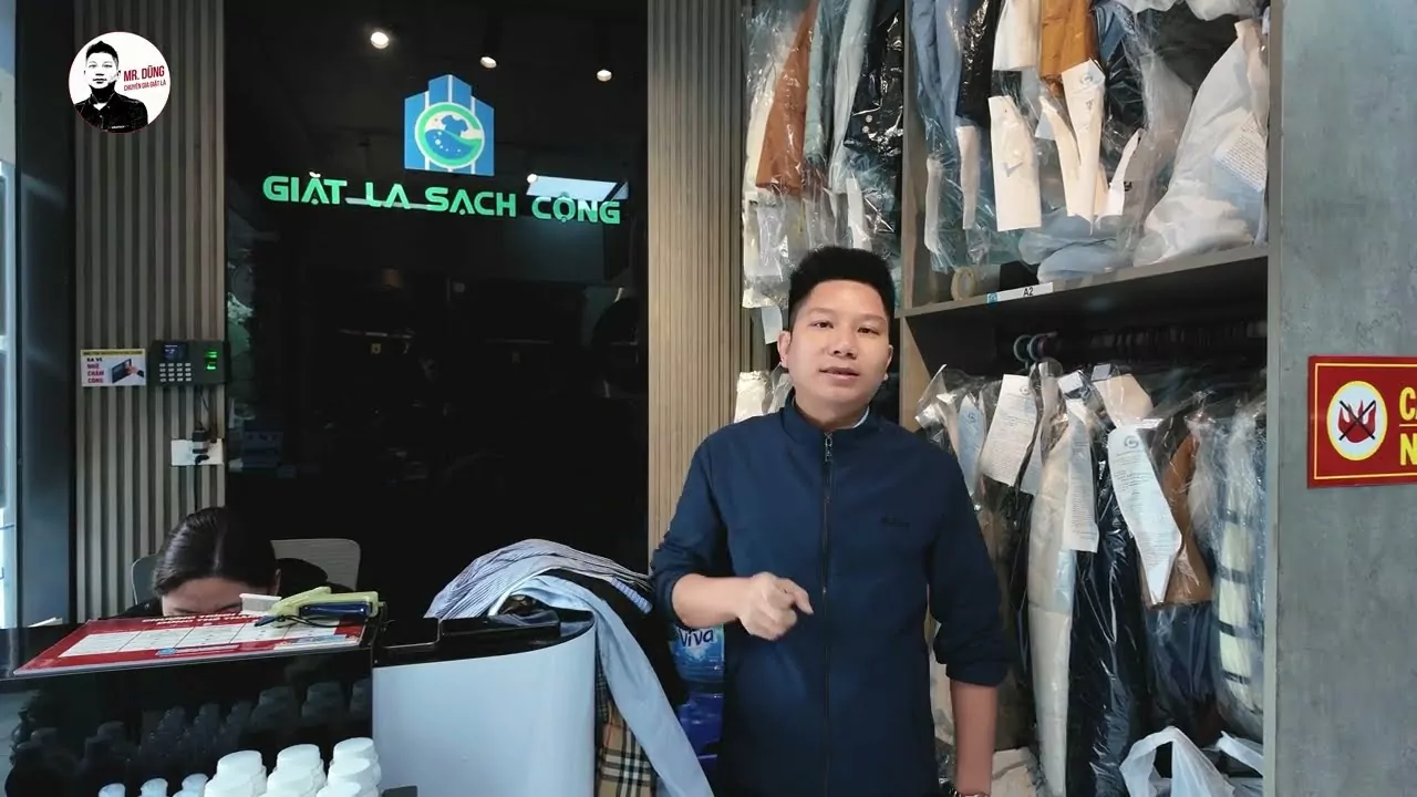 tiệm Giặt Khô Là Hơi Công Nghiệp