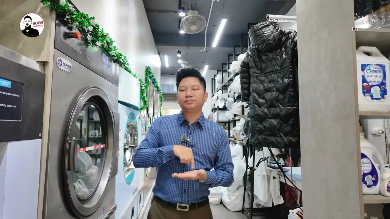 Mở Tiệm Giặt Là nên đi học nghề
