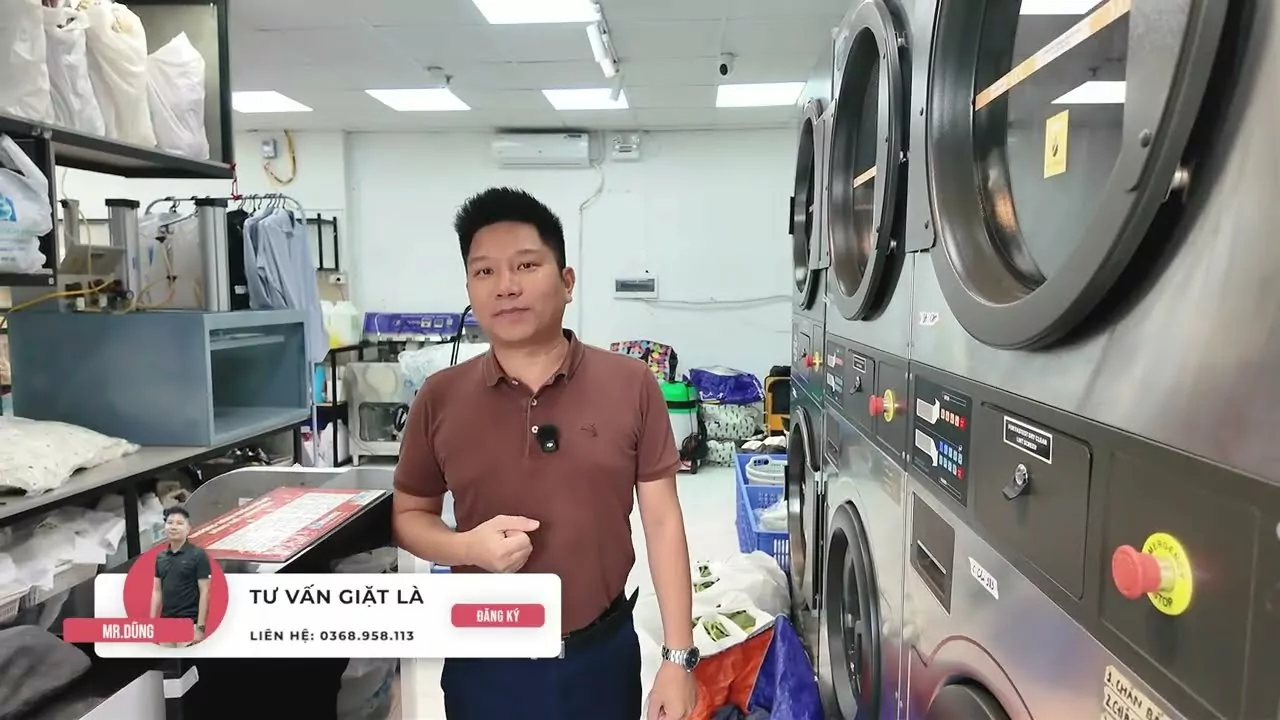 Mở giặt là chuyên nghiệp như thế nào?