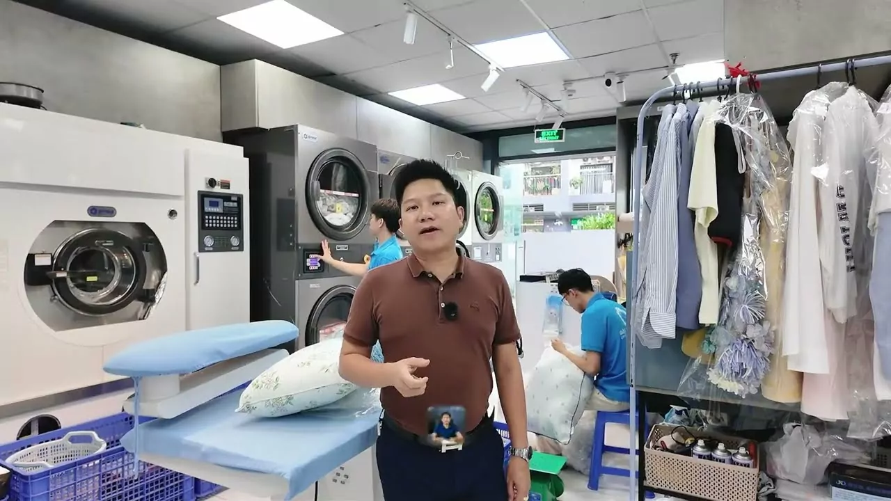 Mở giặt là chuyên nghiệp như thế nào?