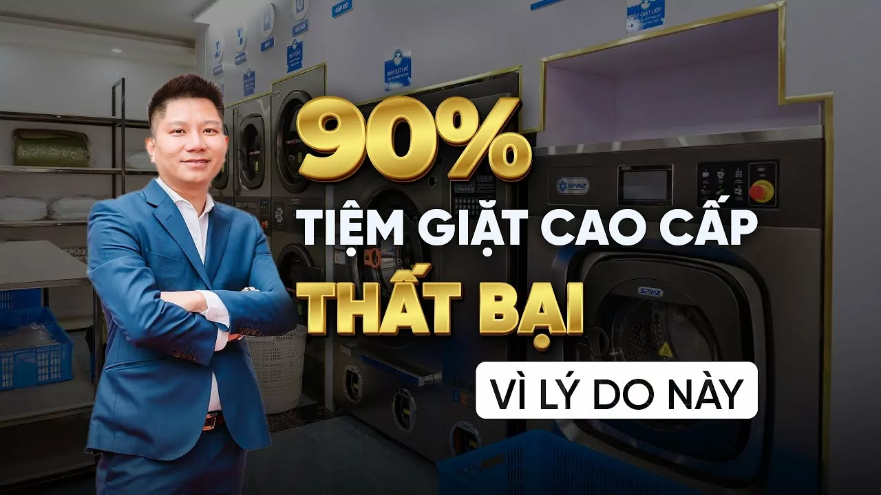 “Vì sao 90% tiệm giặt cao cấp thất bại? Sai lầm khi mở Giặt Khô – Là Hơi tự phát.