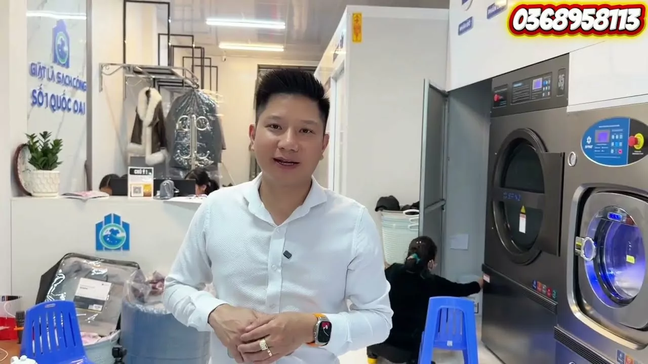 Mở cửa hàng giặt là cao cấp