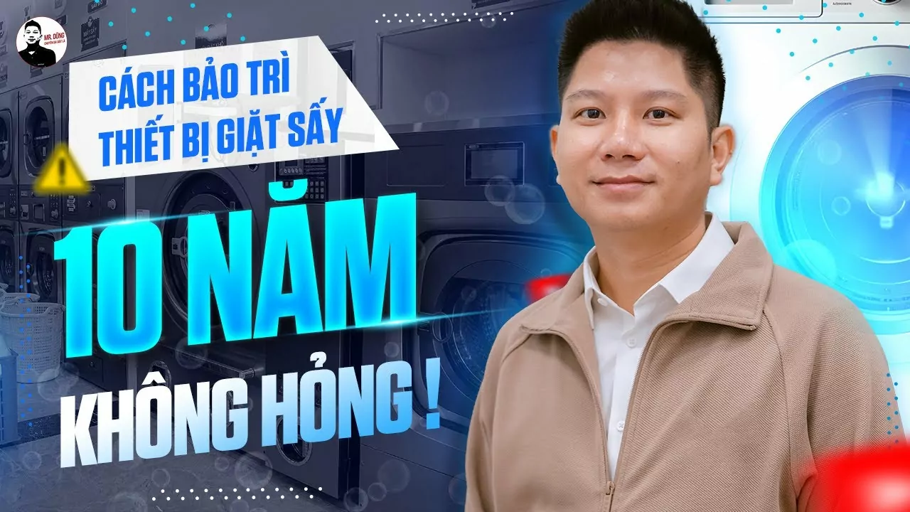 Cách tôi dùng máy sấy công nghiệp 10 năm không hỏng.